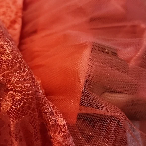 Coral dress size 6 - Picture 6 of 6